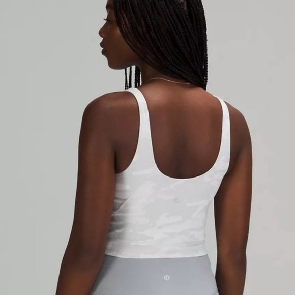 lululemon athletica | Tops | Lululemon Camo Alpine White Align Tank Top |  Poshmark